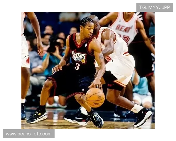 艾弗森无球穿插撕裂防线，主导快攻改变比赛节奏